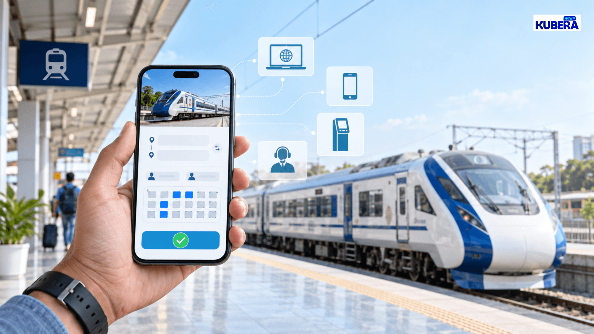 28% of rail tickets booked via third parties.